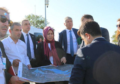 Preparation of Flood Hazard Maps Site Visits Led by Ms. Afıre Sever, General Director of Water